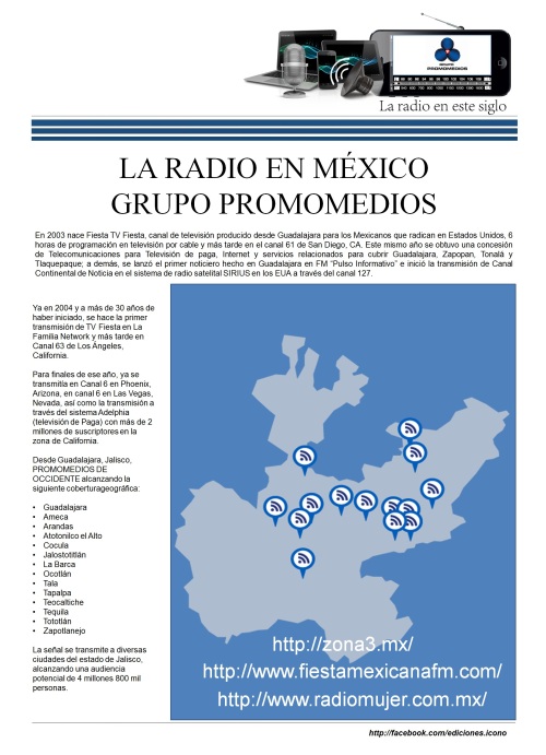 06 13 2016 La Radio en México PROMOMEDIOS3